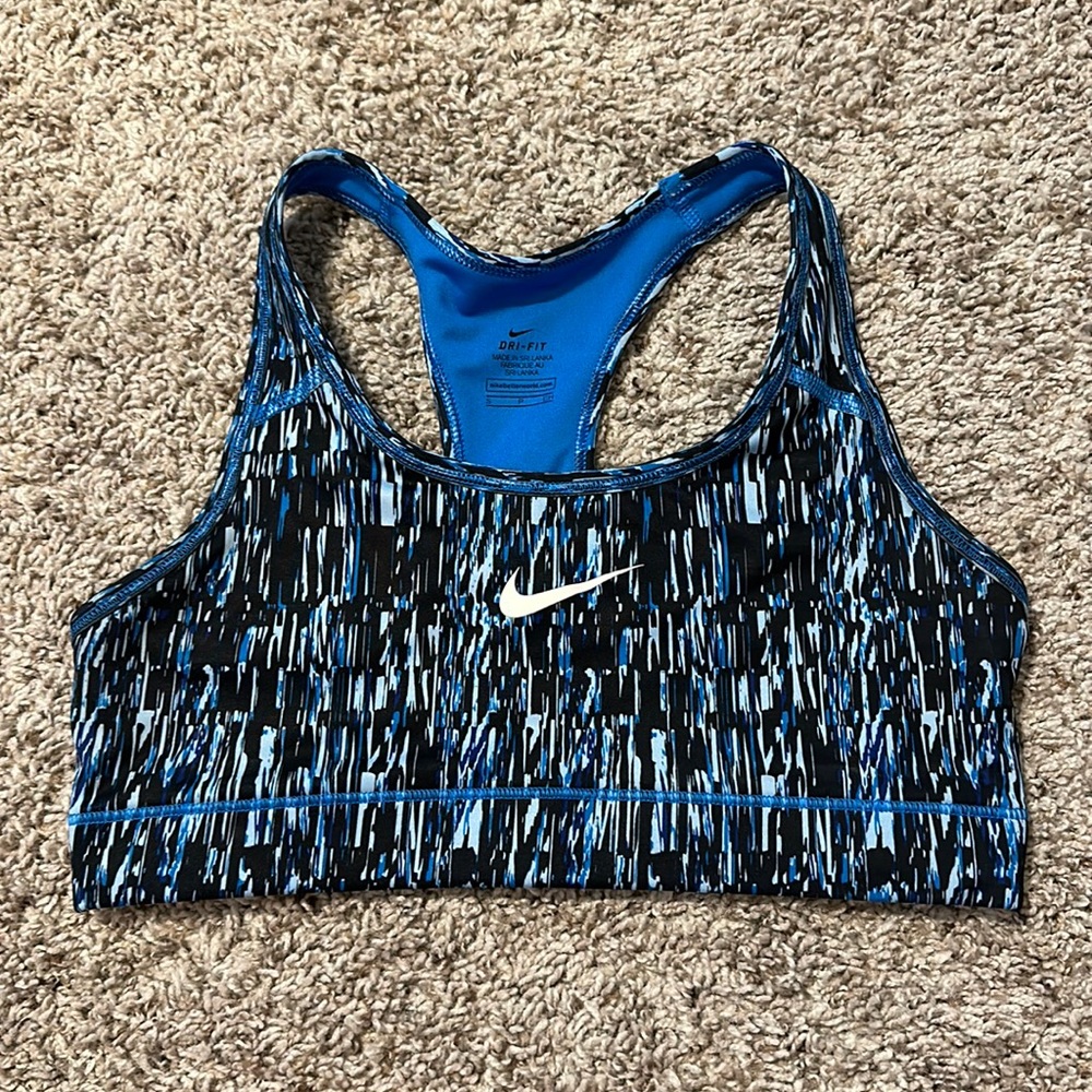 Nike Dri-fit Patterned Sports Bra